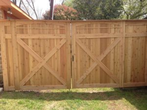 Plano Fence Company, cedar fence