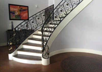 Stair Railing Installation