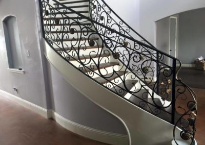 Stair Railing Installation