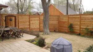 Expert Cedar Fence Installation for Backyard Privacy and Security - Spring Creek Fence