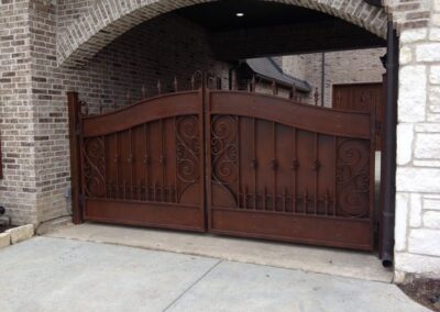Durable Wood Fence Installation by Spring Creek Fence and Gate