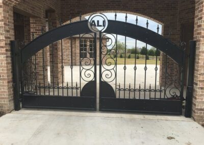 Expertly Crafted Drive Gate - Spring Creek Fence and Gate Portfolio, The Best and #1 Fence and Gate Contractor-Spring Creek Fence