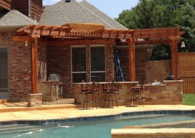 springcreek patio pergola design