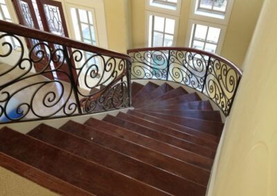 spring creek custom stair railings design