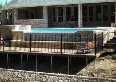 Durable Iron Fence Design - Spring Creek Fence and Gate Installation
