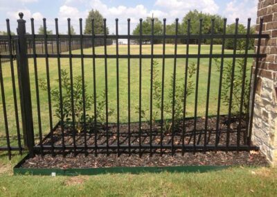 Premium wrought iron fencing by Spring Creek Fence & Gate - Secure and elegant property enclosure